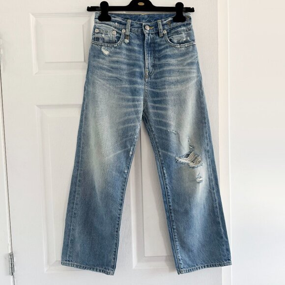 R13 “Camille” high rise jeans in “emory” blue, size 25. Fits like a slim size 24 - Picture 7 of 16